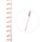 Crystal Lane DIY Glass Garden 12x16mm Petals Bead Strand, 16pcs